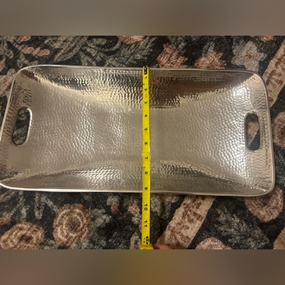 Towle hammered tray with original box. Only used a few times. - Picture 6 of 8